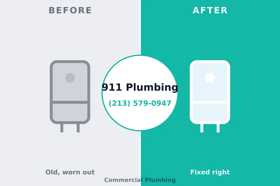 Before and after: plumbing company Suncrest, WA